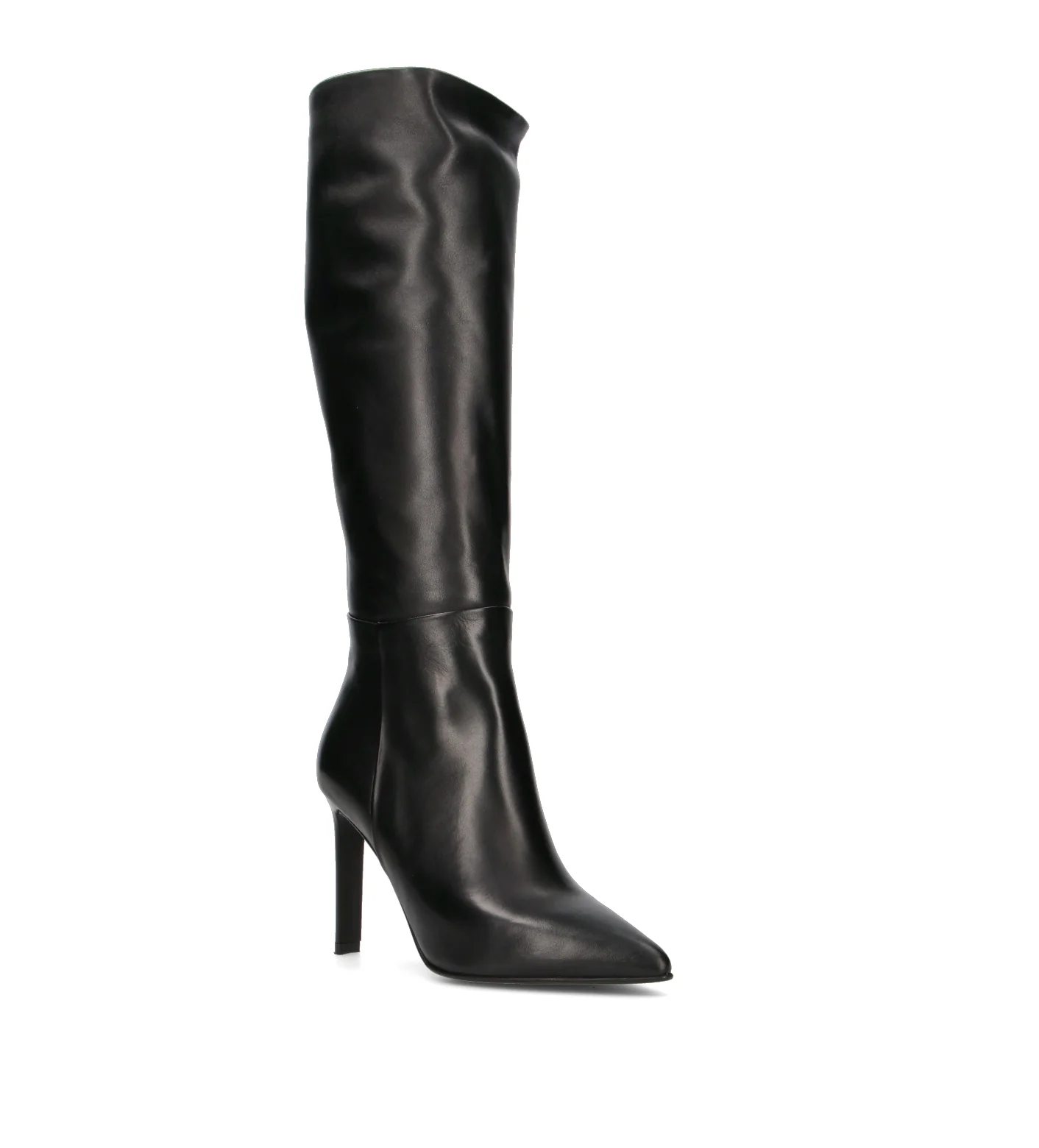 ALBANO Stivale donna nero in pelle - Image 2