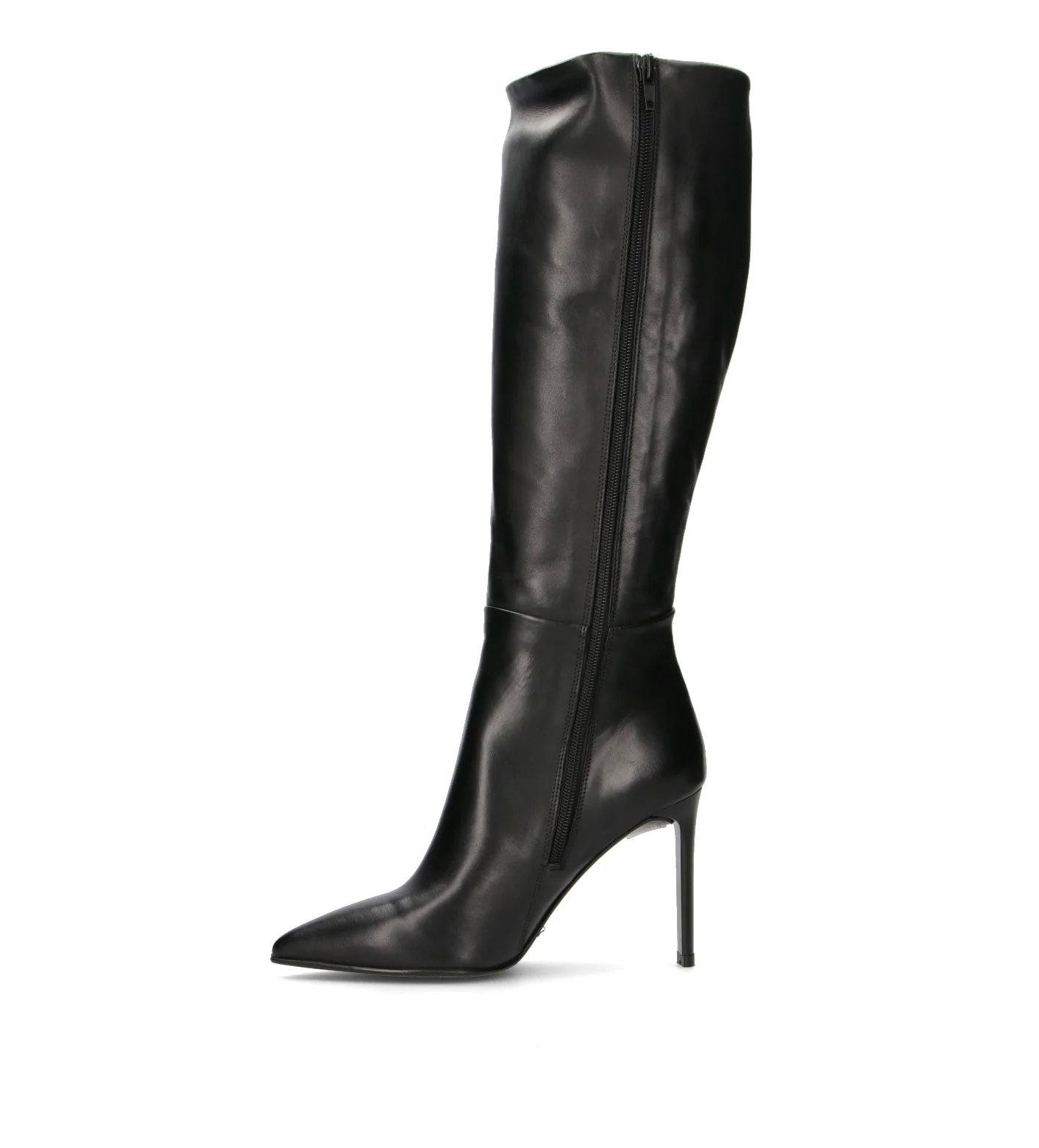 ALBANO Stivale donna nero in pelle - Image 4