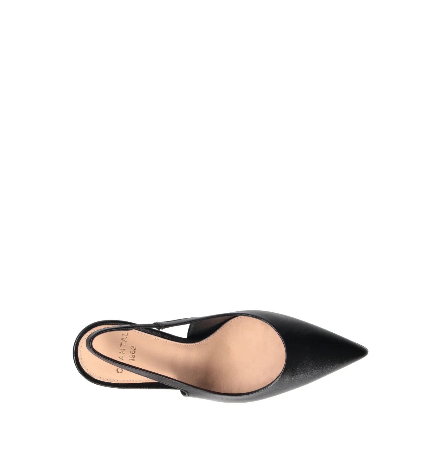 CHANTAL 1962 Slingback donna nera in pelle - Image 5