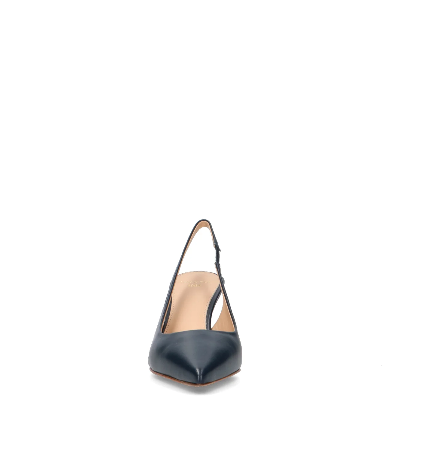 CHANTAL 1962 Slingback donna blu in pelle - Image 3