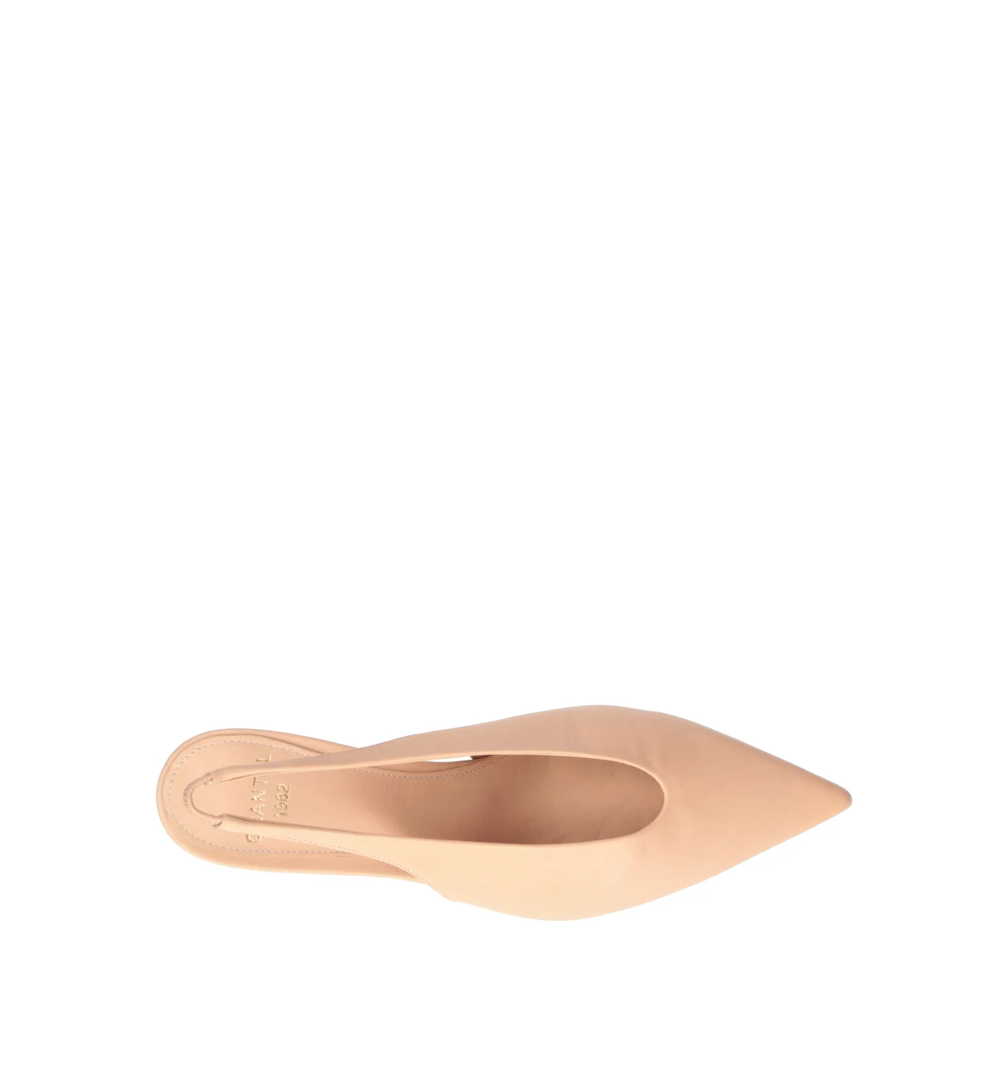 CHANTAL 1962 Slingback donna nude in pelle - Image 5
