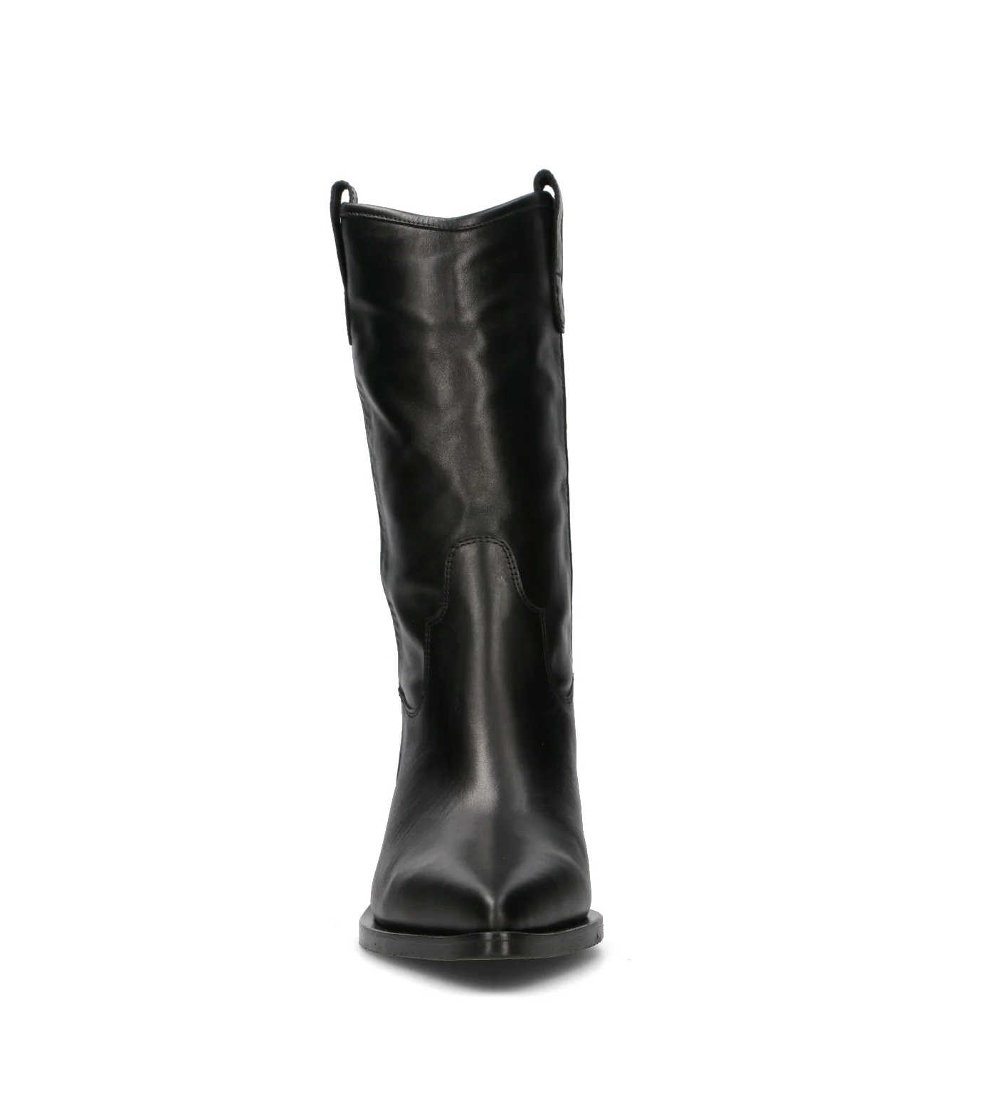 ALBANO Stivale donna nero in pelle - Image 3