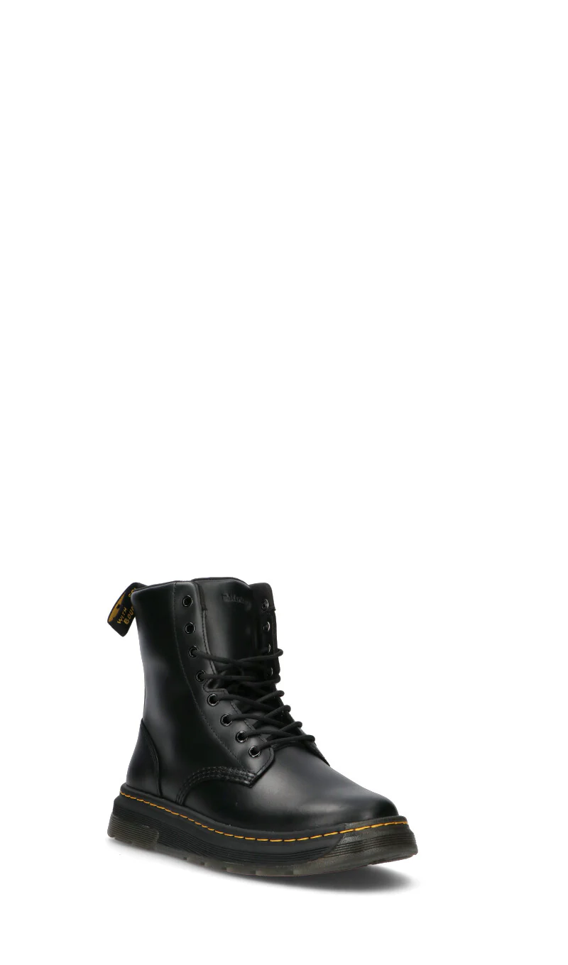 DR. MARTENS - CREWSON Anfibio uomo nero in pelle - Image 2