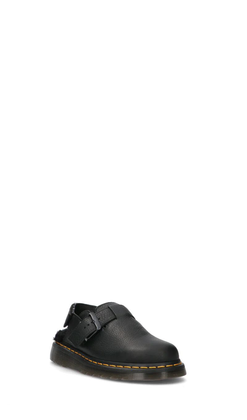 DR. MARTENS - JORGE II FL Sabot donna nero in pelle - Image 2