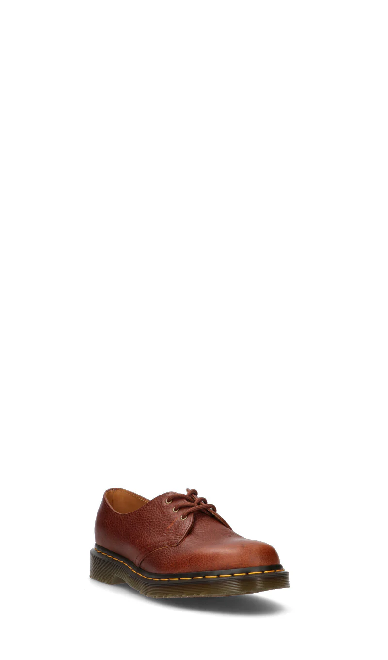 DR. MARTENS Stringata uomo marrone in pelle - Image 2