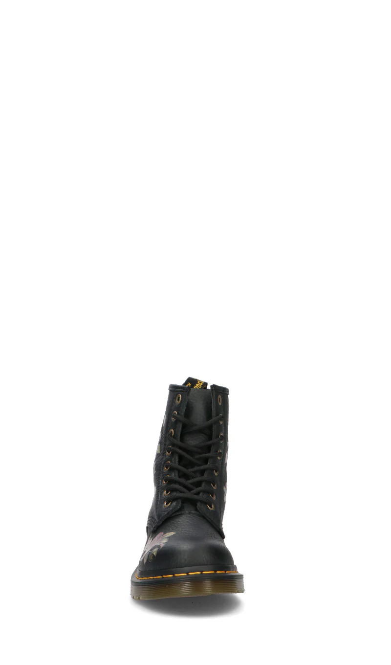 DR. MARTENS - 1460 PASCAL Anfibio donna nero in pelle - Image 3