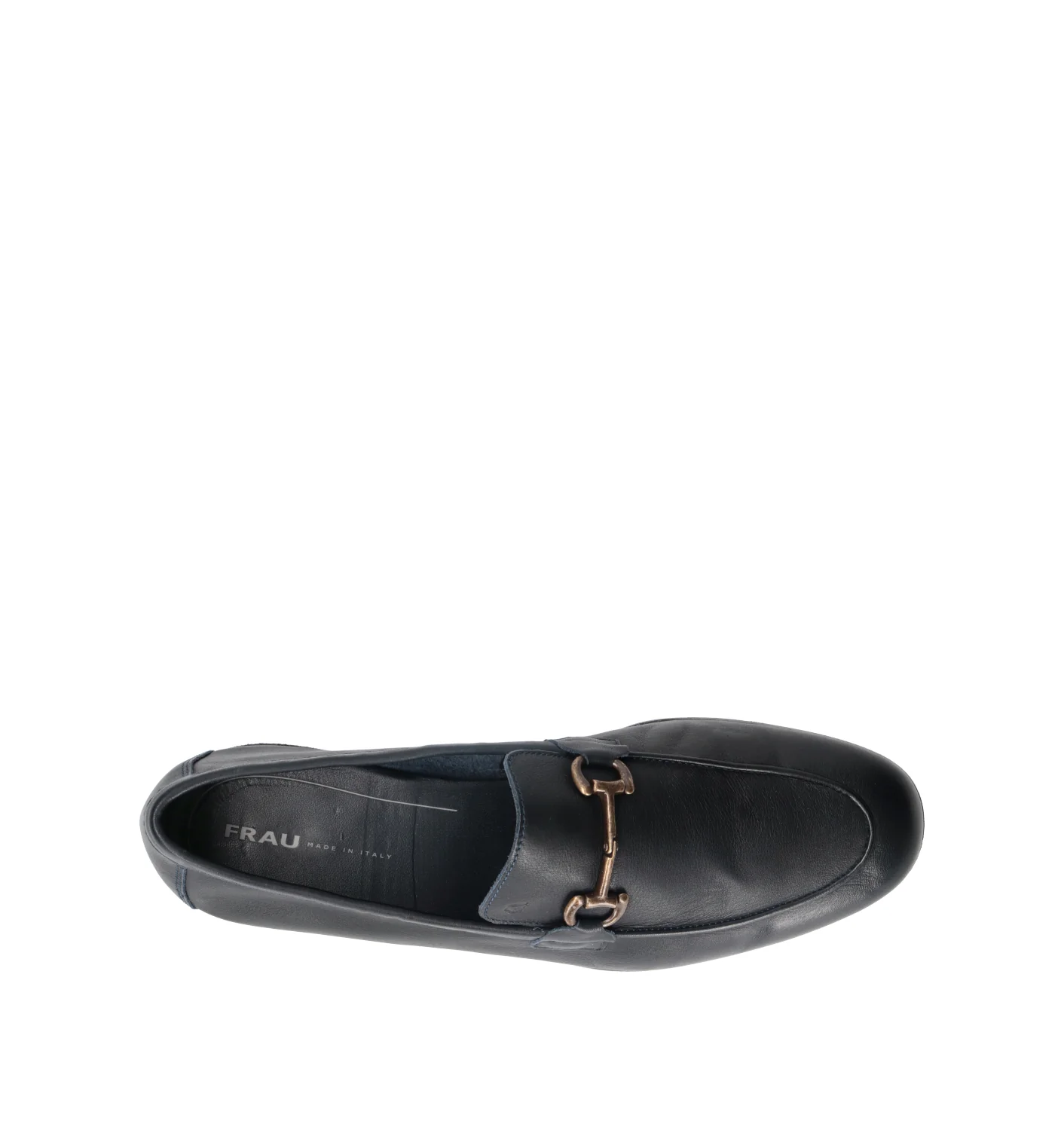 FRAU Mocassino uomo blu in pelle - Image 5
