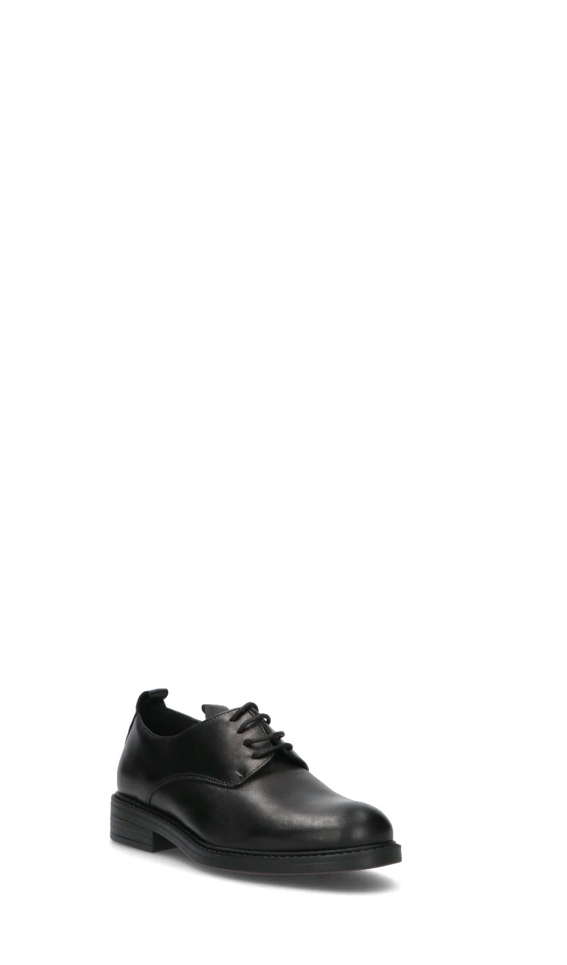 MEZZETINTE Stringata donna nera in pelle - Image 2