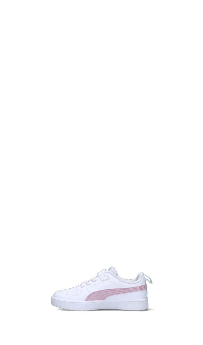 PUMA RICKIE AC + PS Sneaker bimba bianca/rosa - Image 4