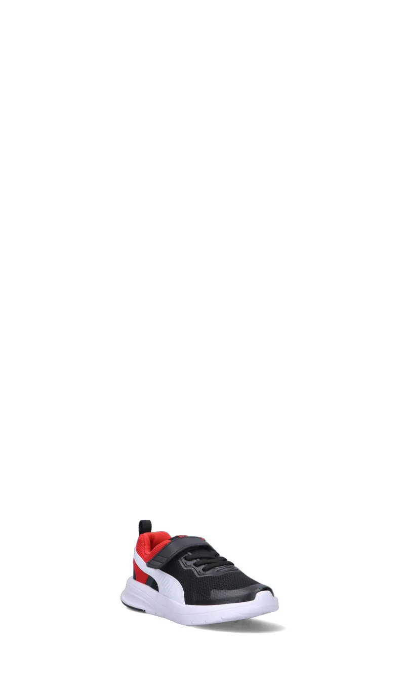 PUMA - EVOLVE RUN MESH AC + PS Sneaker bimbo nera/bianca/rossa - Image 2