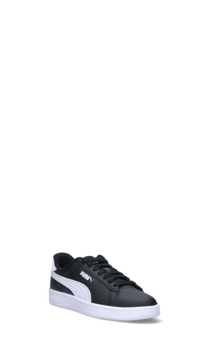 PUMA Sneaker ragazzo nera/bianca in pelle - Image 2