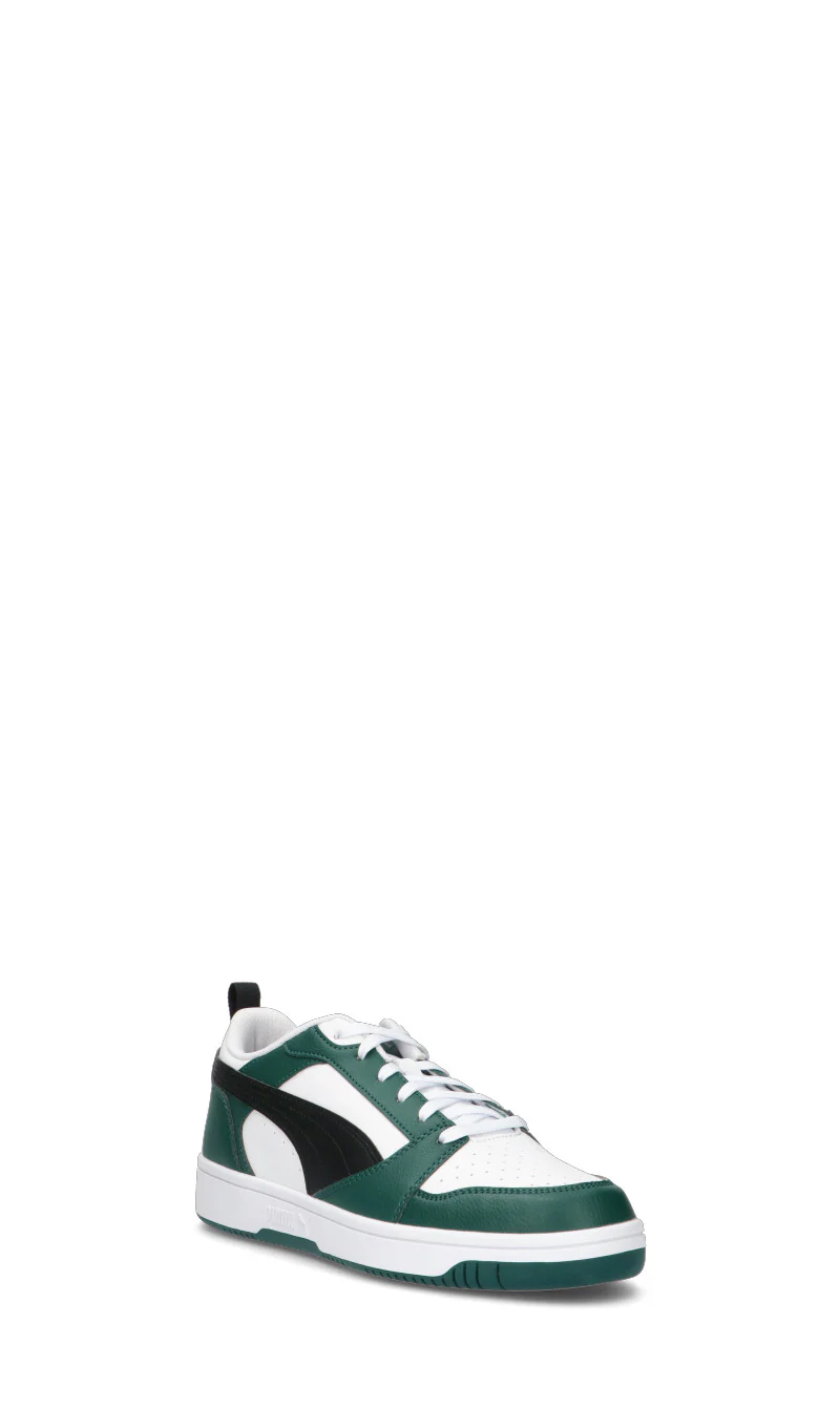 PUMA - REBOUND V6 LOW Sneaker uomo bianca/verde/nera - Image 2
