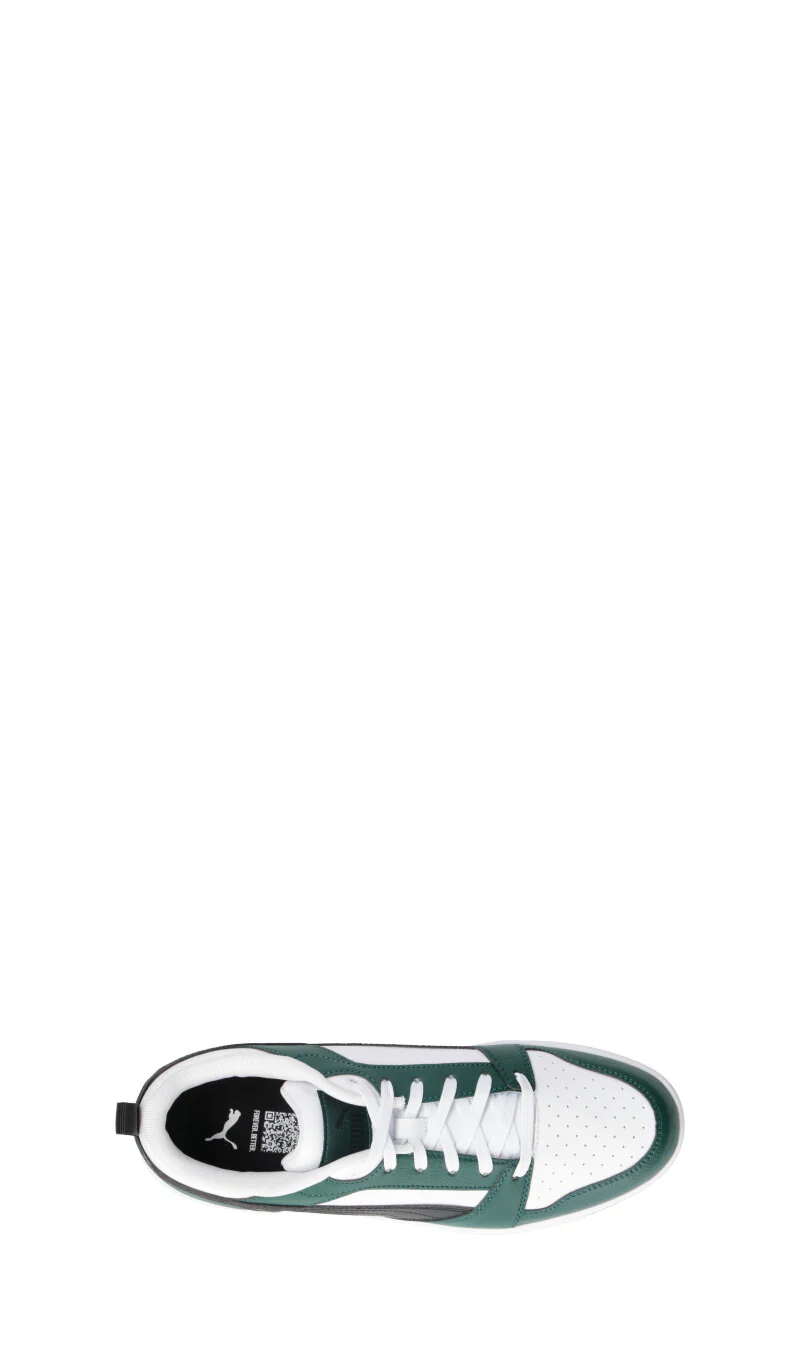 PUMA - REBOUND V6 LOW Sneaker uomo bianca/verde/nera - Image 5
