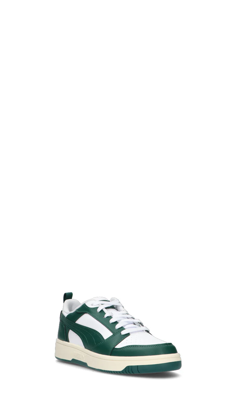 PUMA REBOUND V6 LOW Sneaker uomo bianca/verde - Image 2