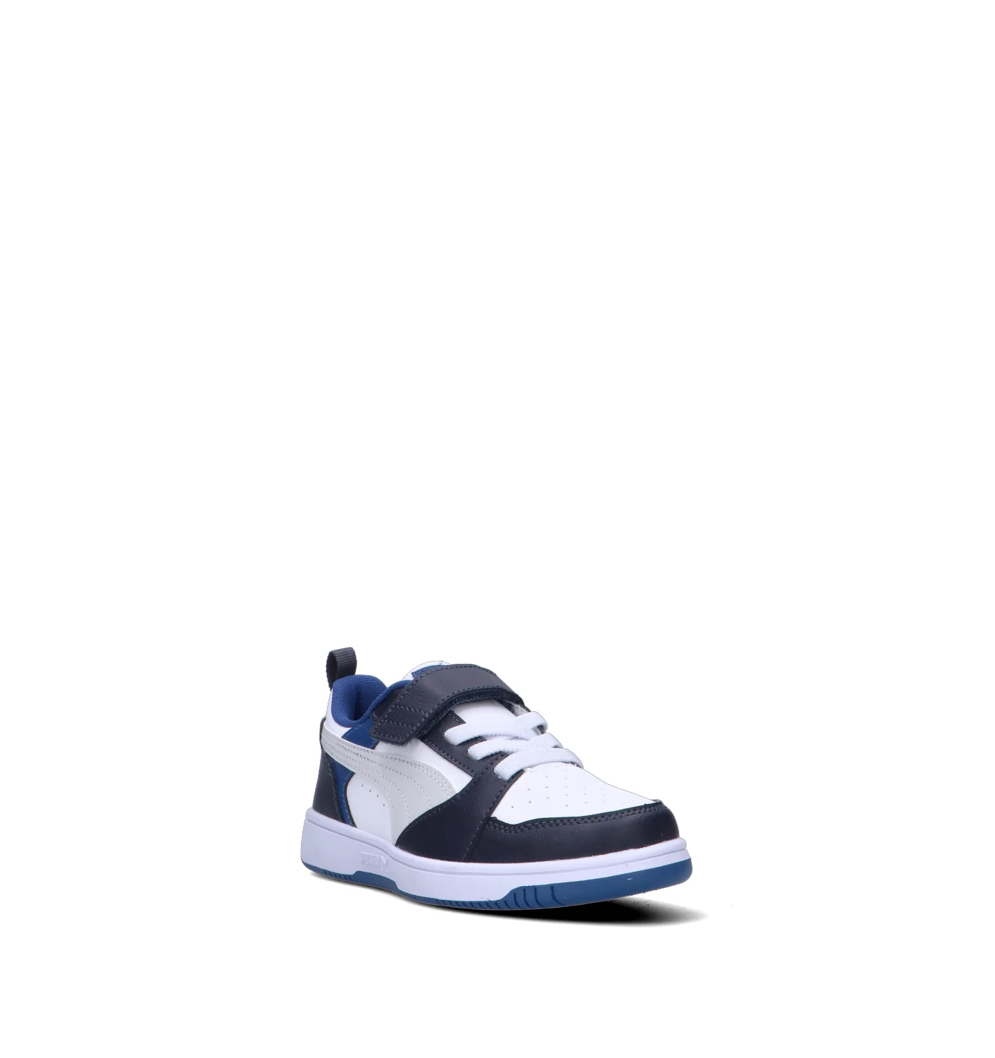 PUMA REBOUND V6 LO AC + PS Sneaker bimbo bianca/blu - Image 2