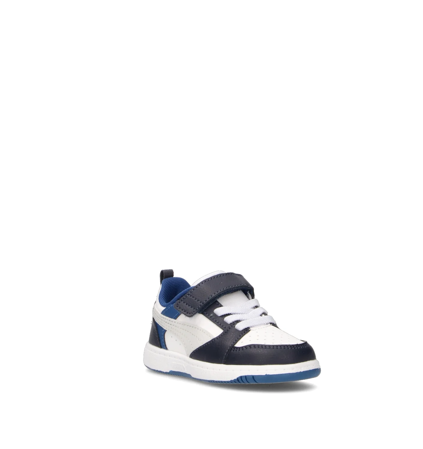 PUMA REBOUND VR 6 LO AC + INF Sneaker bimbo bianca/blu - Image 2