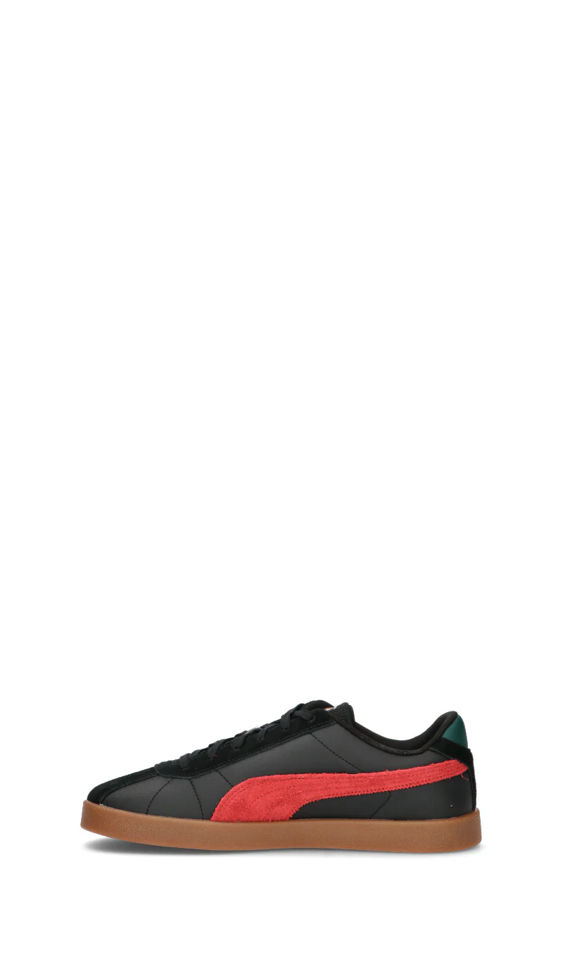 PUMA - CLUB II TEAR OF SPORTS Sneaker uomo nera/rossa in pelle - Image 4