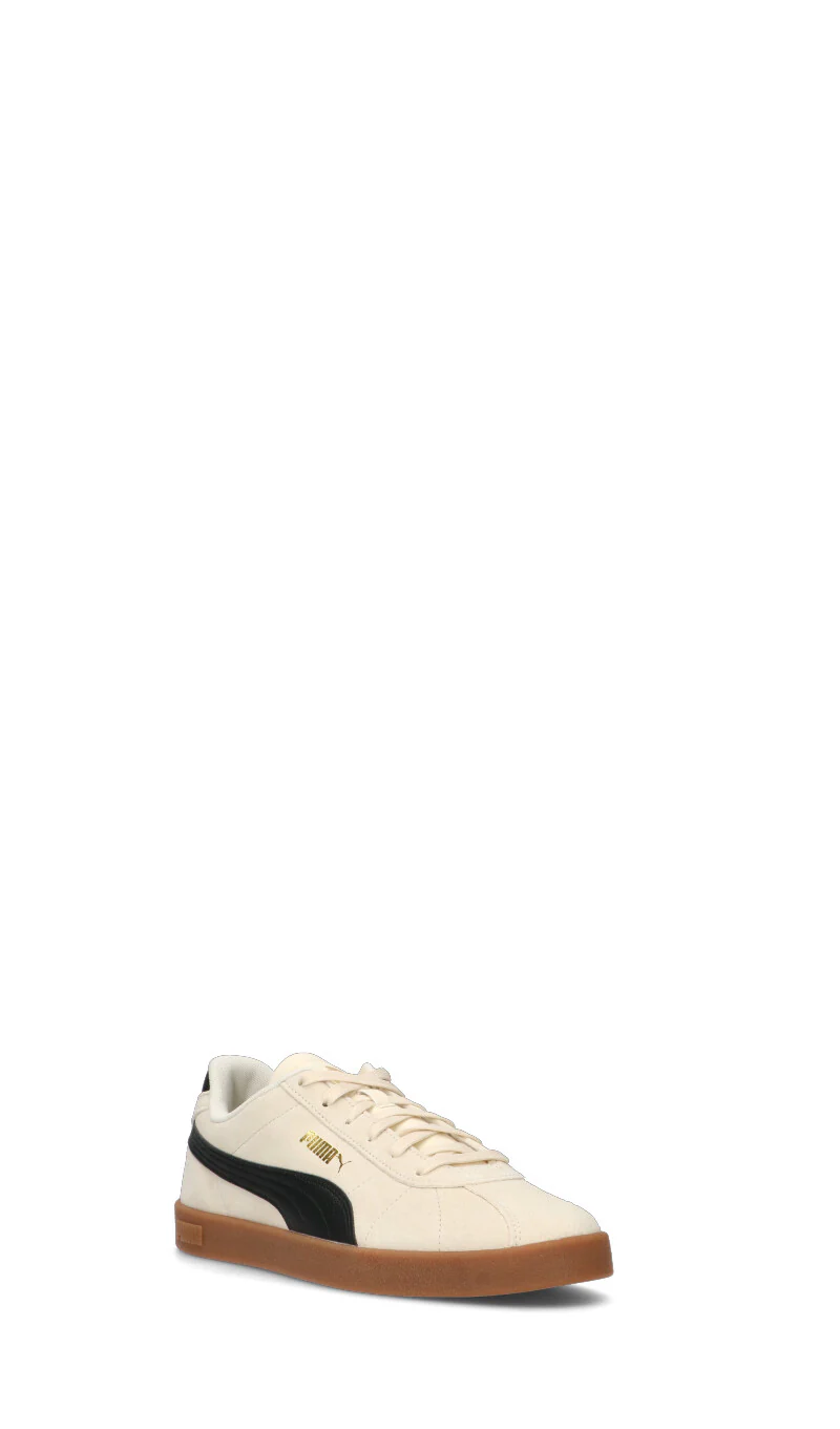 PUMA - CLUB II Sneaker uomo bianca/nera in suede - Image 2