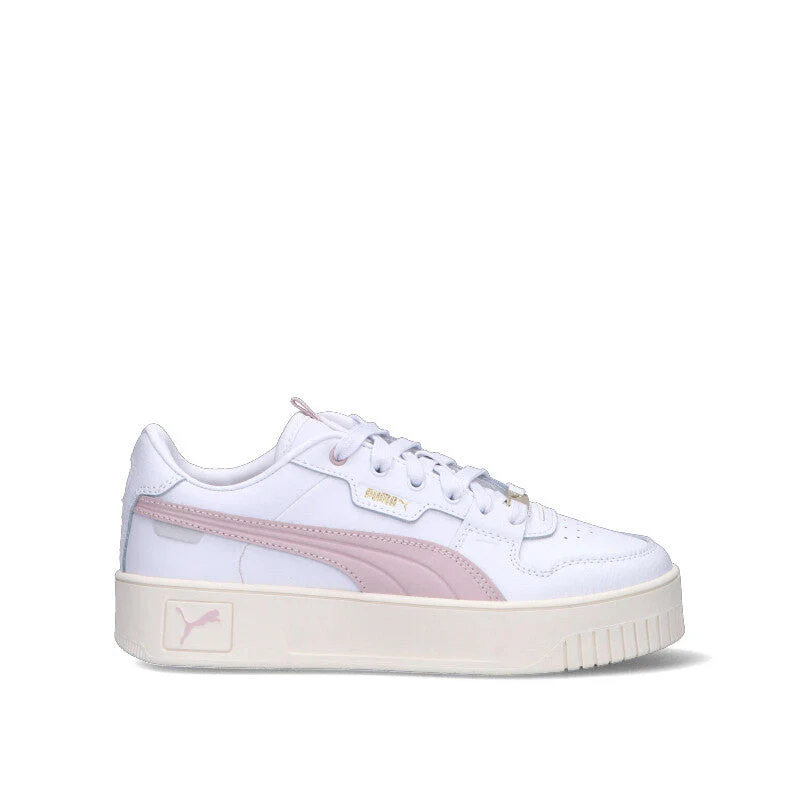 PUMA CARINA STREET LUX Sneaker donna bianca in pelle