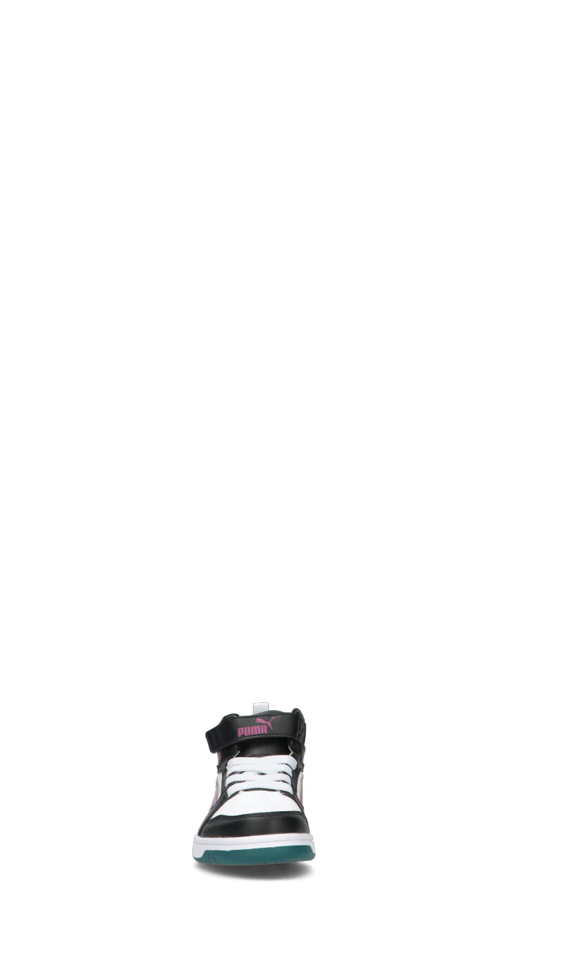 PUMA - REBD V6 MID BOUNCY SKY AC + PS Sneaker bimbo bianca/nera - Image 3