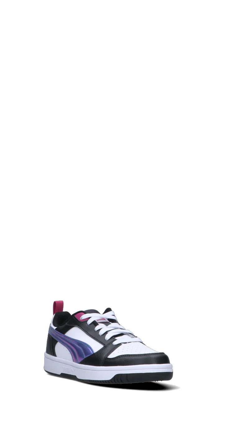 PUMA - REBOUND V6 LO BOUNCY SKY JR Sneaker ragazzo bianca/nera - Image 2