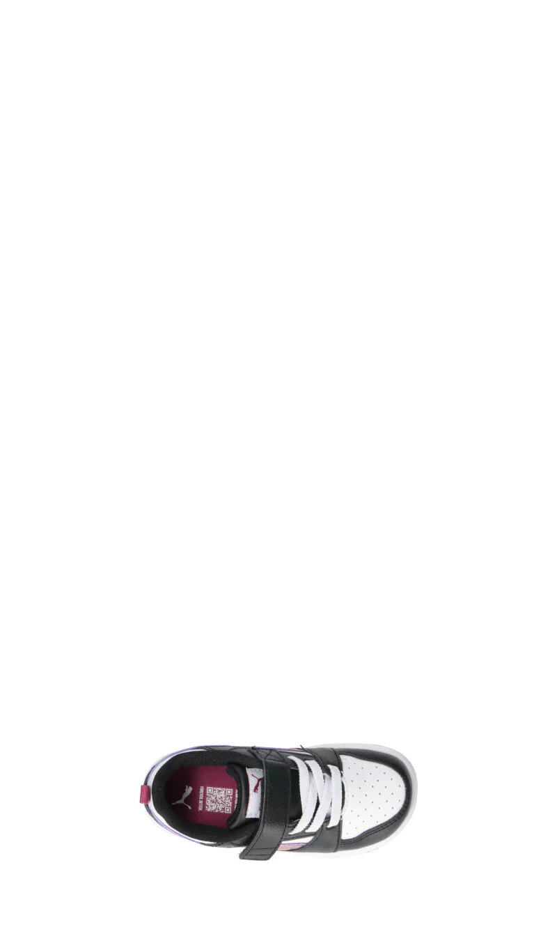 PUMA - RBD V6 LO BOUNCY SKY AC+ INF Sneaker bimba bianca/nera - Image 5