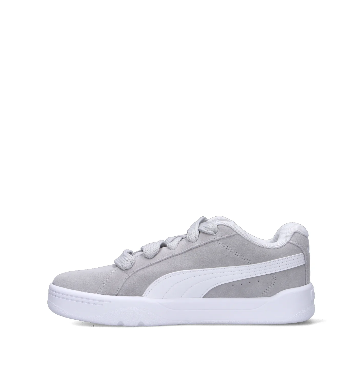 PUMA PARKLIFESTYLE EASY SD Sneaker uomo grigia in suede - Image 4