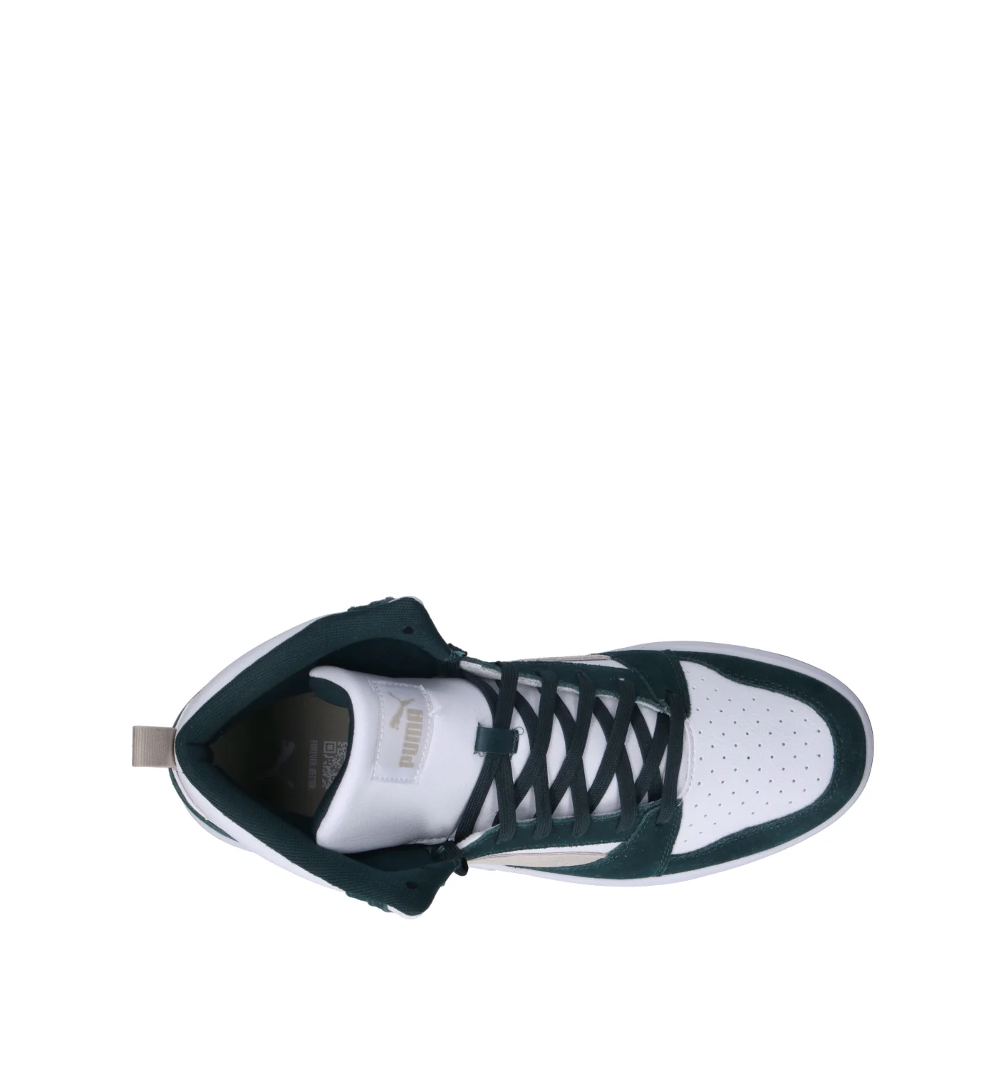 PUMA REBOUND V6 SD Sneaker uomo bianca/verde - Image 5