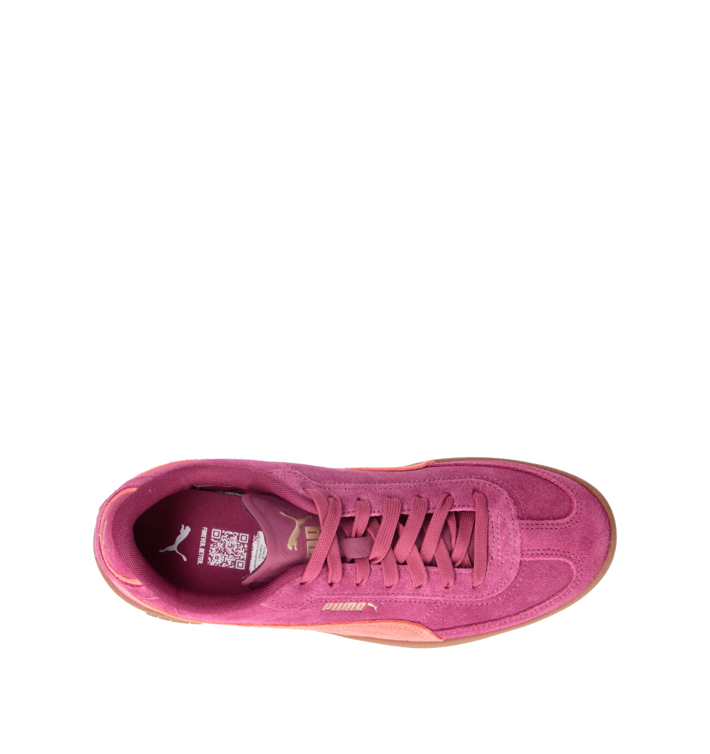PUMA CLUB II ERA Sneaker donna fuxia in suede - Image 5