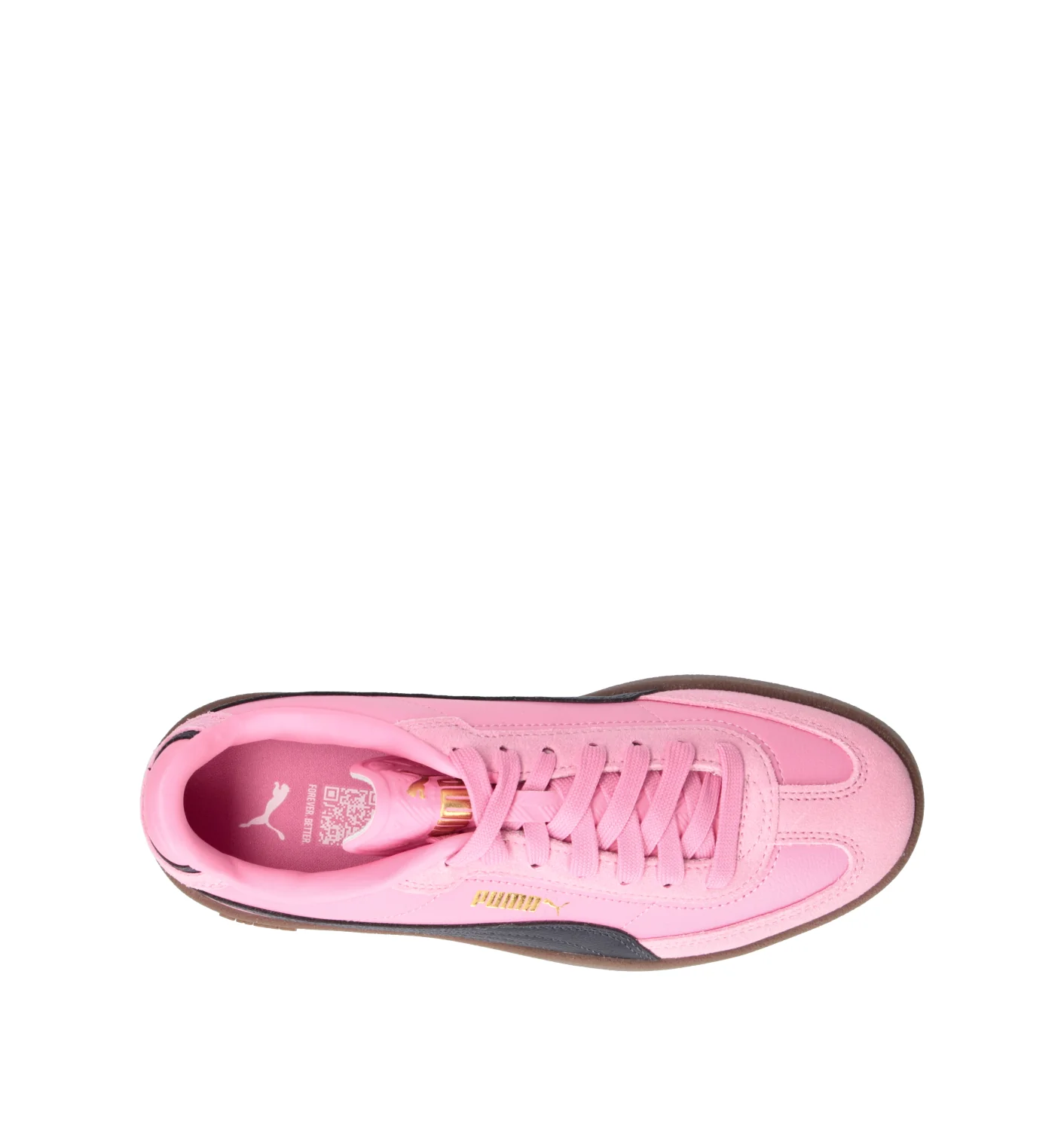 PUMA CLUB II ERA JR Sneaker ragazza rosa in suede - Image 5