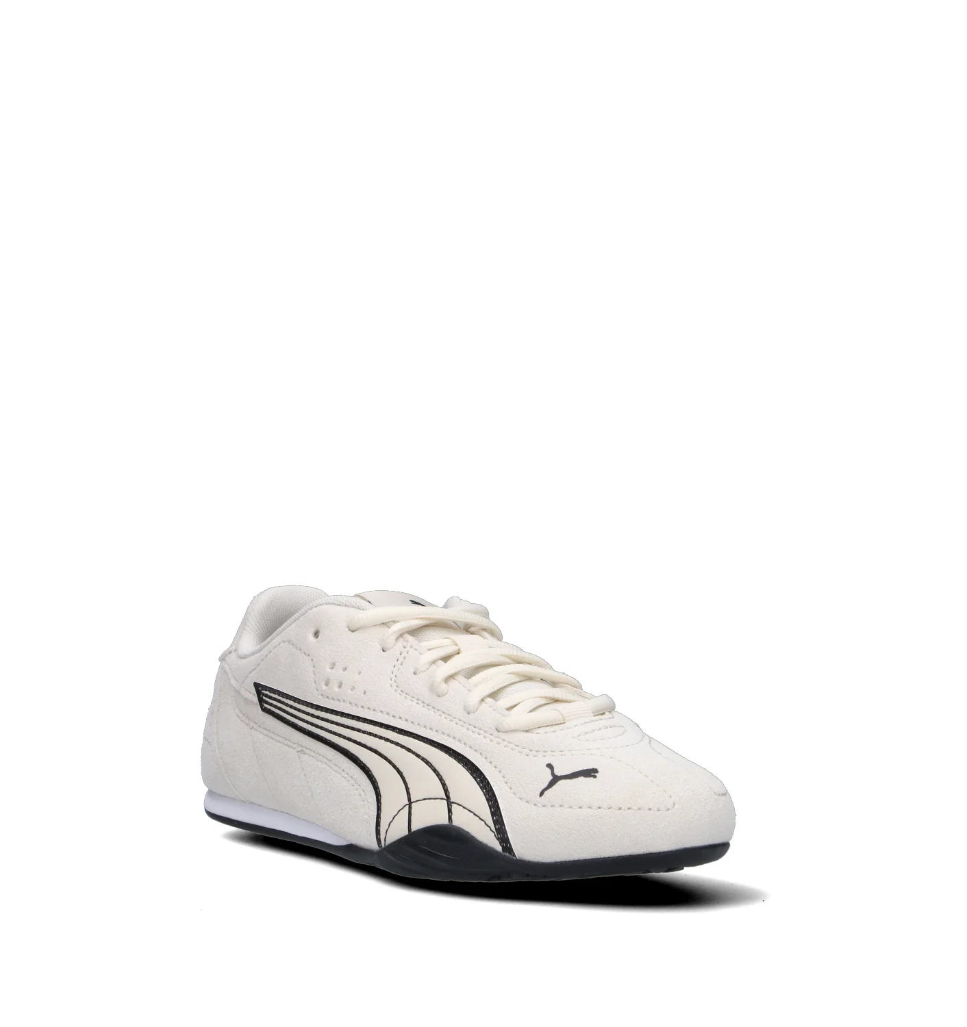 PUMA CATCH SD Sneaker donna bianca in suede - Image 2
