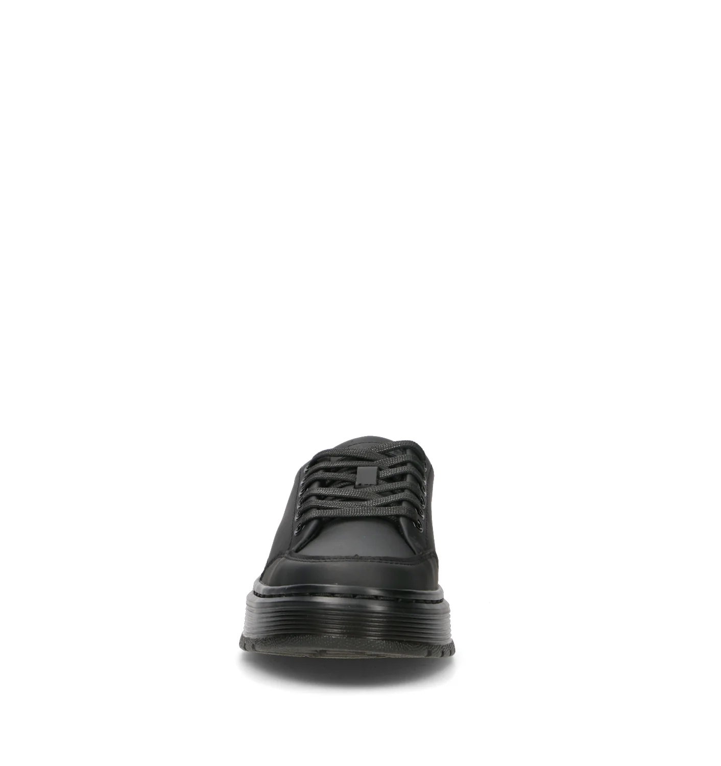 DR. MARTENS BROOKLINE 6 EYE Sneaker donna nera in pelle - Image 3
