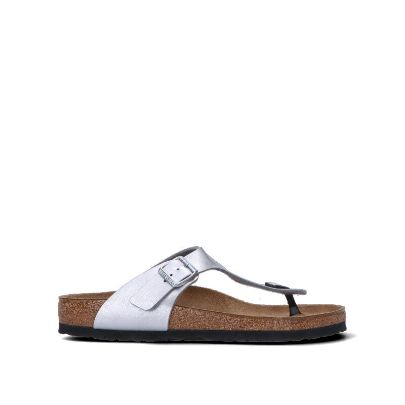 BIRKENSTOCK GIZEH Ciabatta donna argento