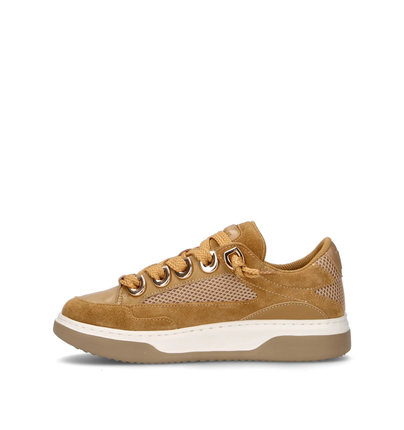 EMANUELLE VEE Sneaker donna cammello - Image 4