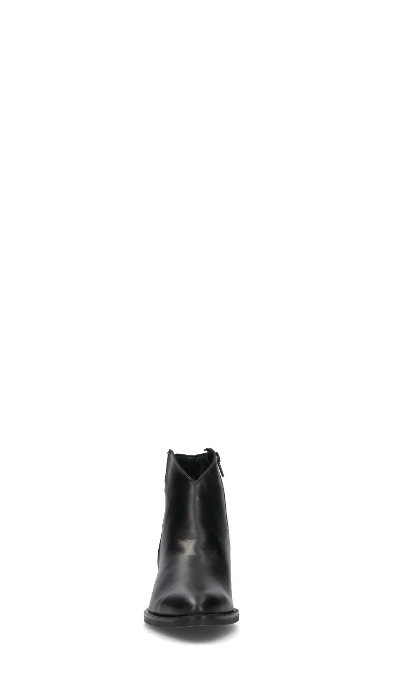 VARIOPINTO Tronchetto donna nero in pelle - Image 3