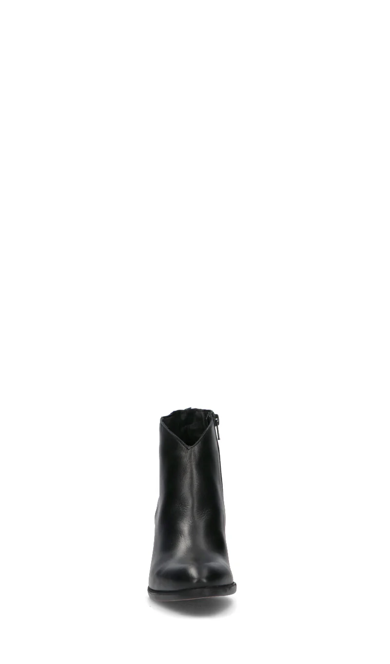 VARIOPINTO Tronchetto donna nero in pelle - Image 3