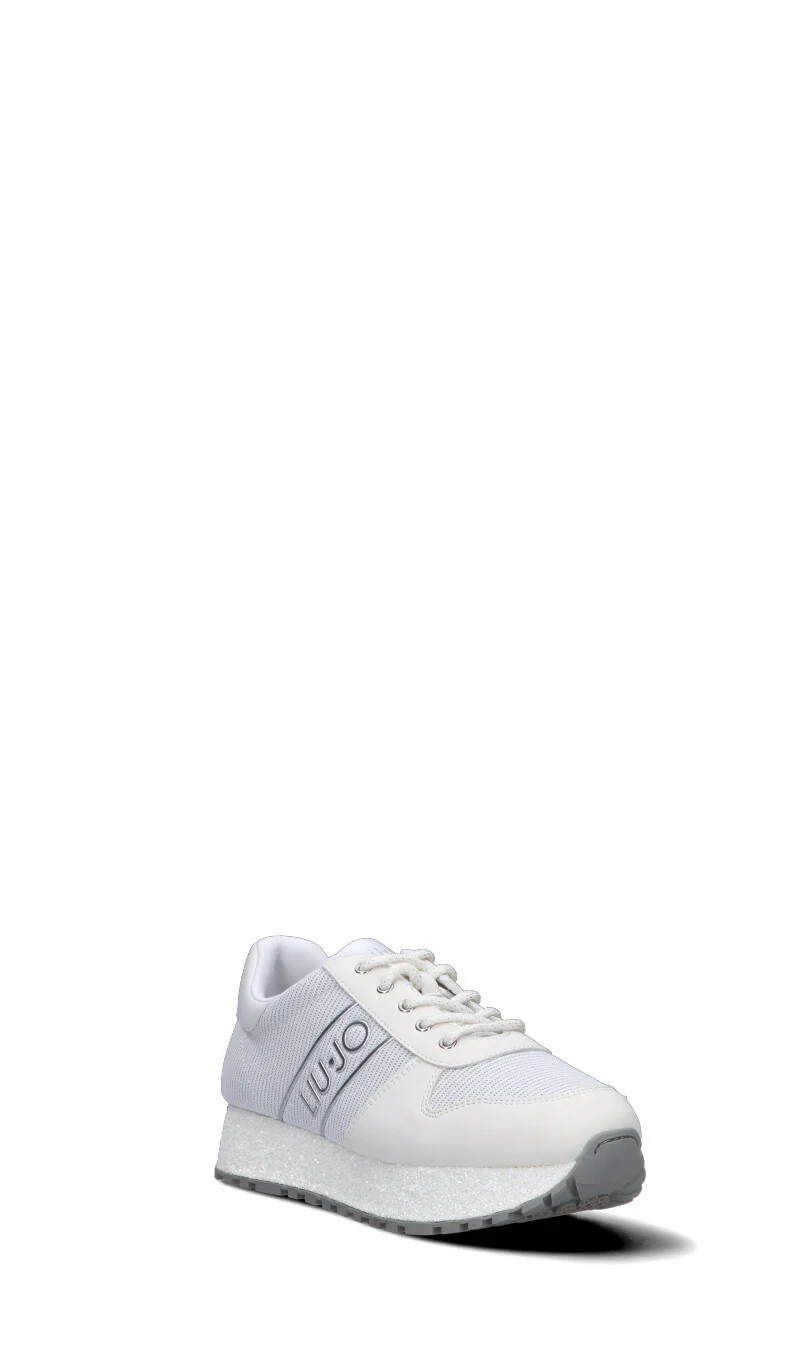 LIU JO Sneaker ragazza bianca/argento - Image 2