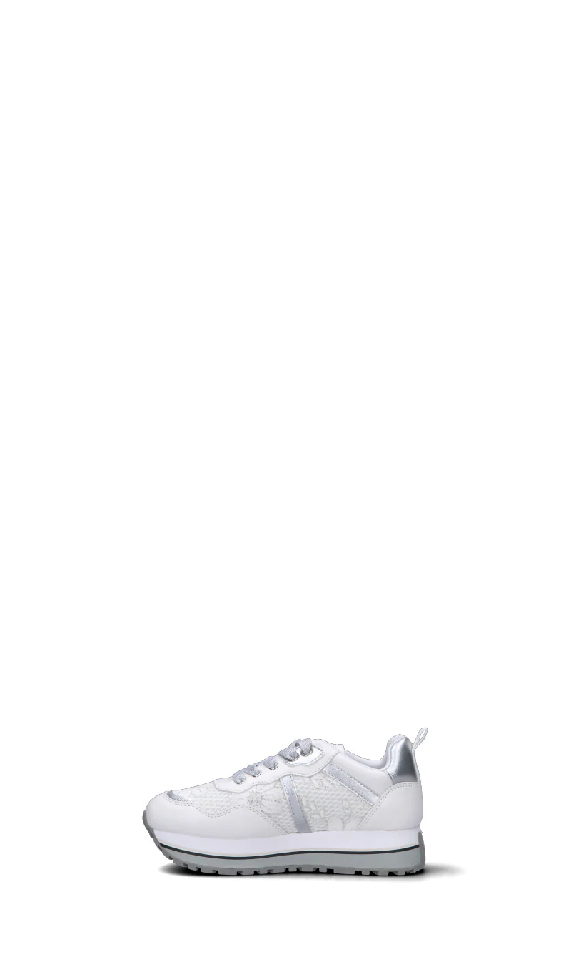 LIU JO Sneaker bimba bianca/argento - Image 4