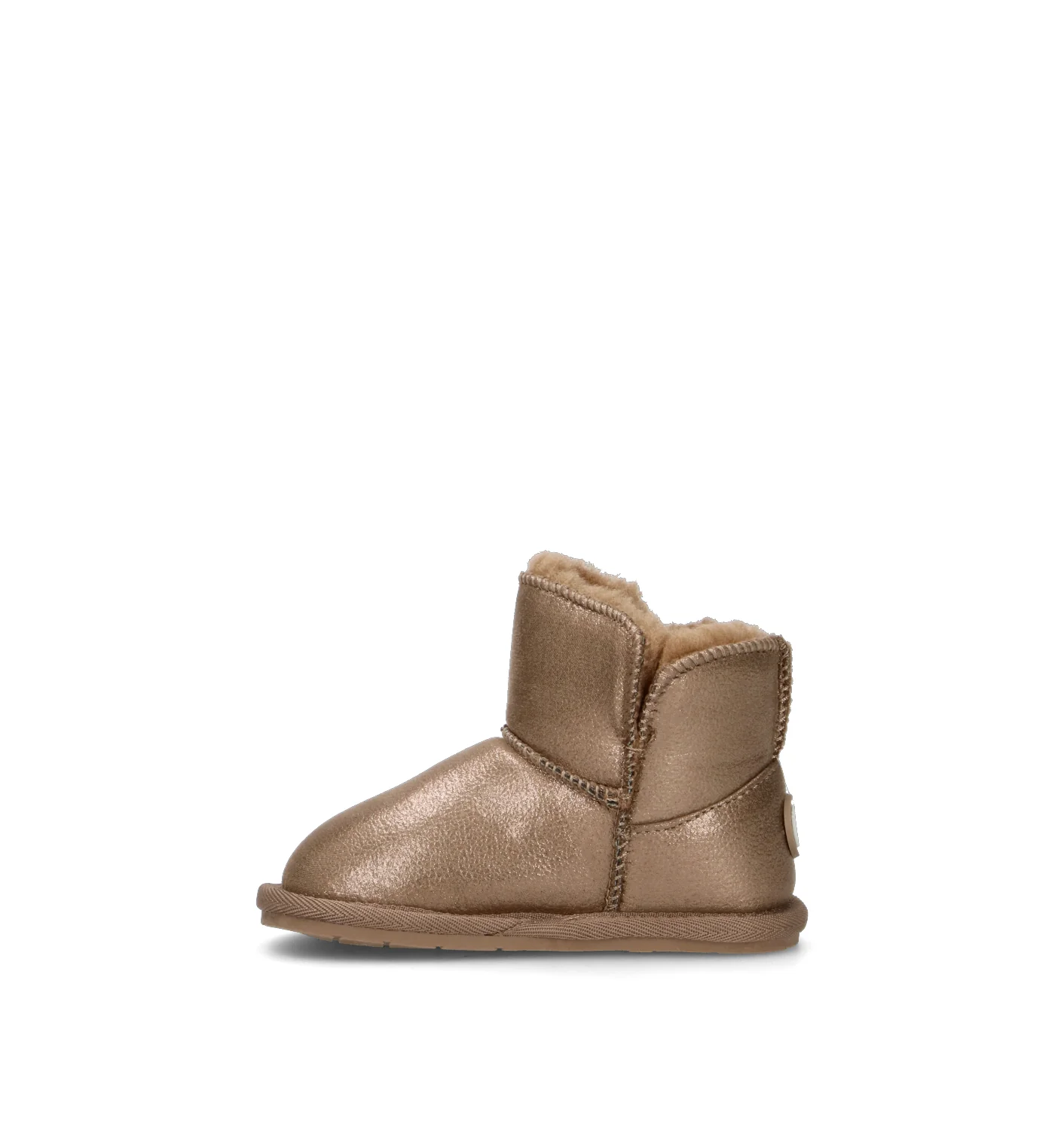 CONGUITOS Stivaletto pelo bimba taupe - Image 4