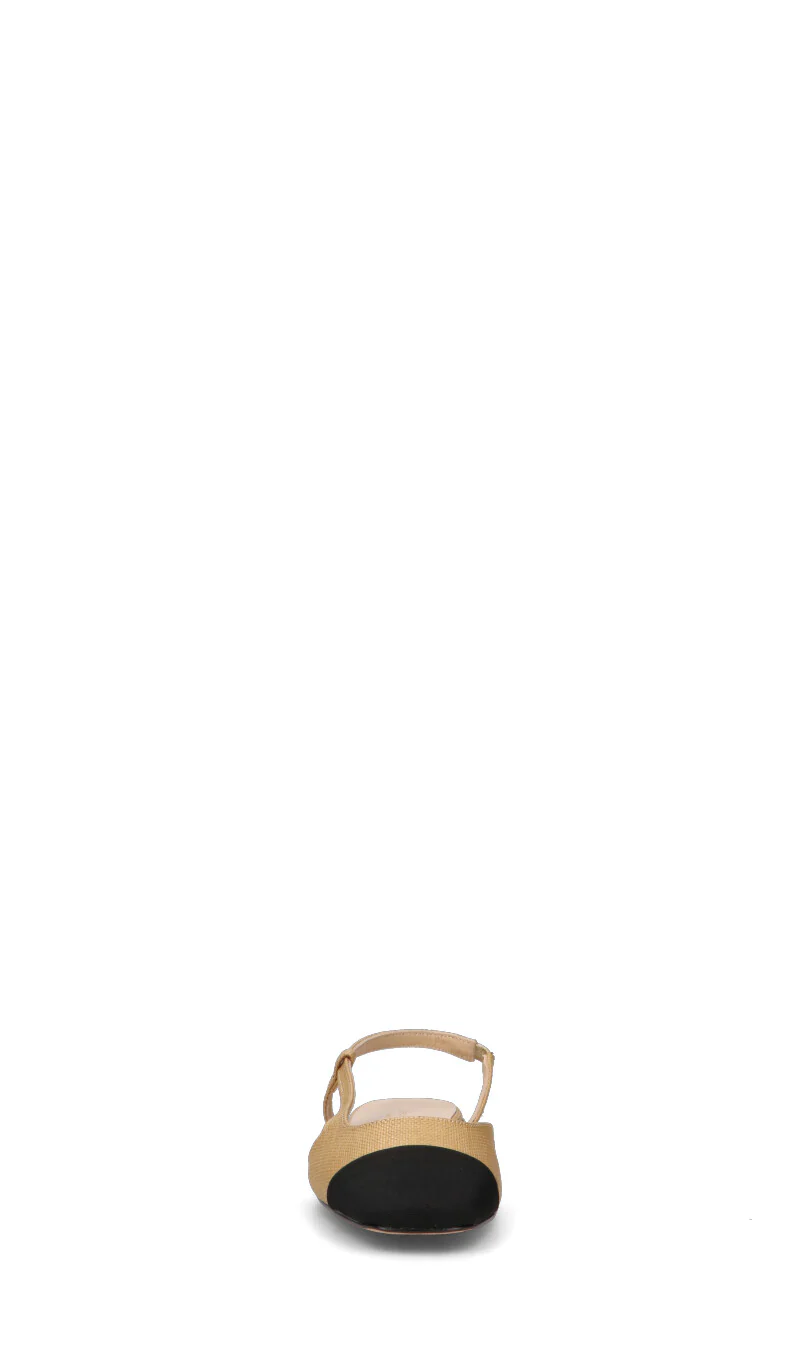 REBECCA VAN DIK Slingback donna beige/nera - Image 8