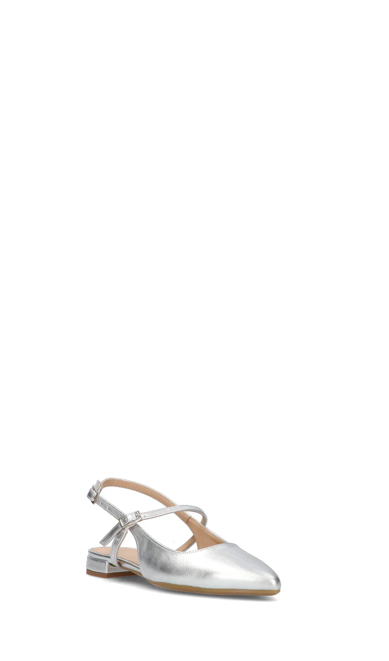 REBECCA VAN DIK Slingback donna argento - Image 2