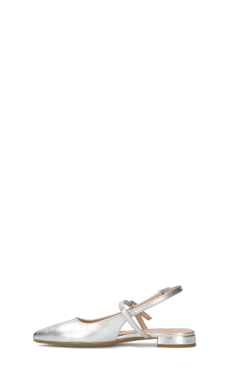 REBECCA VAN DIK Slingback donna argento - Image 4