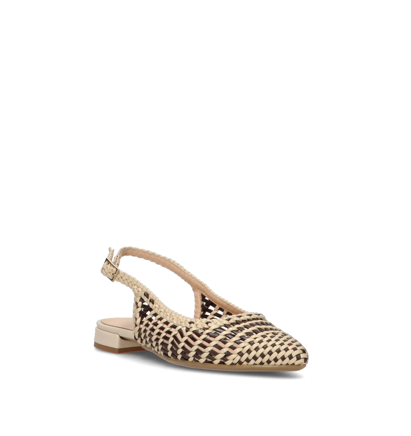 REBECCA VAN DIK Slingback donna beige - Image 2