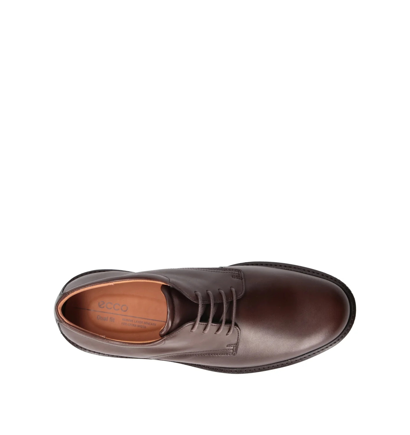 ECCO Stringata uomo marrone in pelle - Image 5