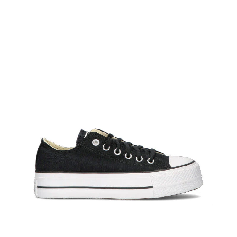 CONVERSE - CTAS LIFT OX Sneaker donna nera