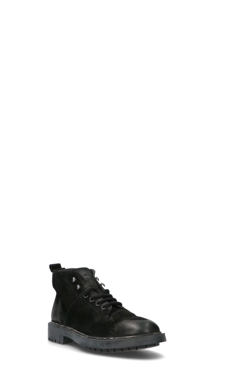 MOMA Polacco uomo nero in suede - Image 2