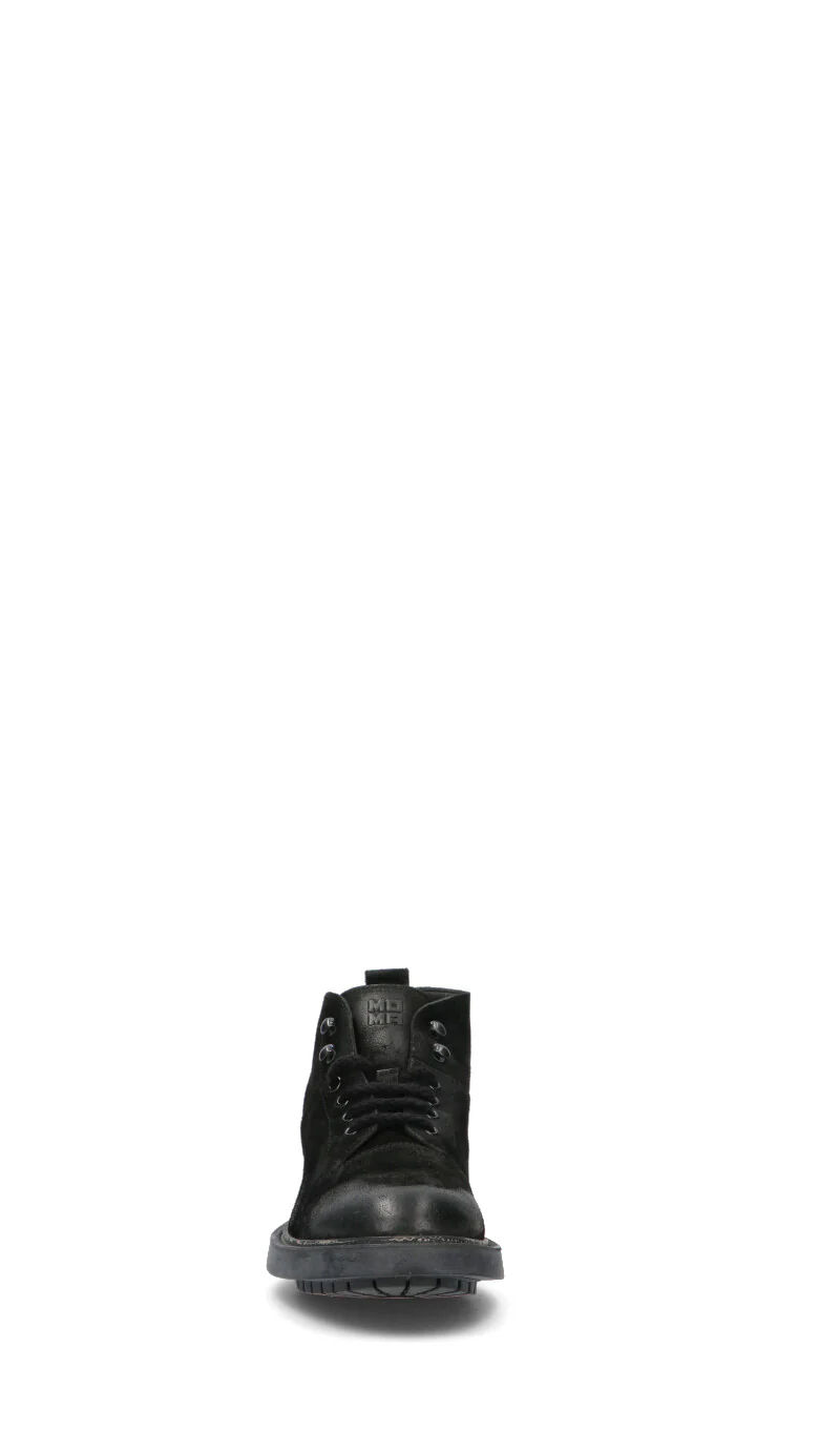 MOMA Polacco uomo nero in suede - Image 3