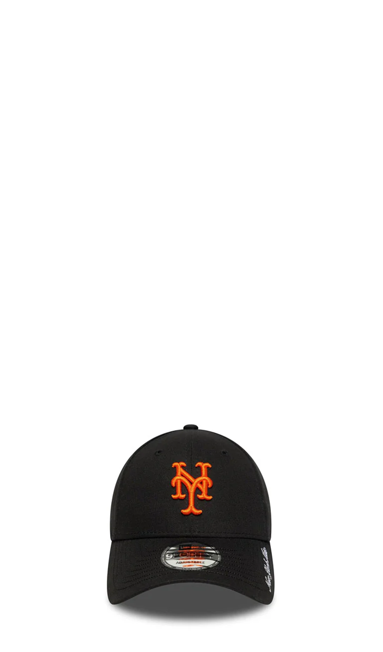 NEW ERA 9FORTY Cappello 'NY Yankees' nero logo arancione