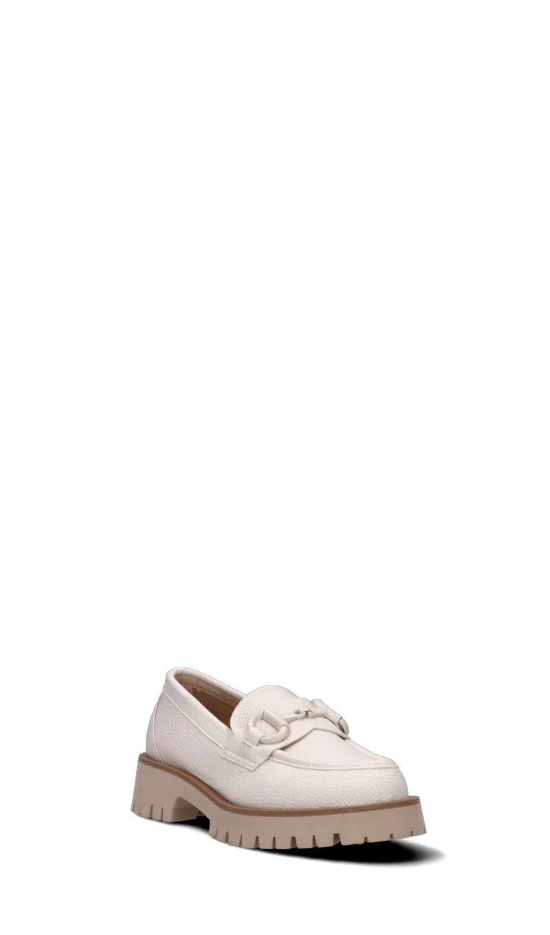 REBECCA VAN DIK Mocassino donna panna - Image 2