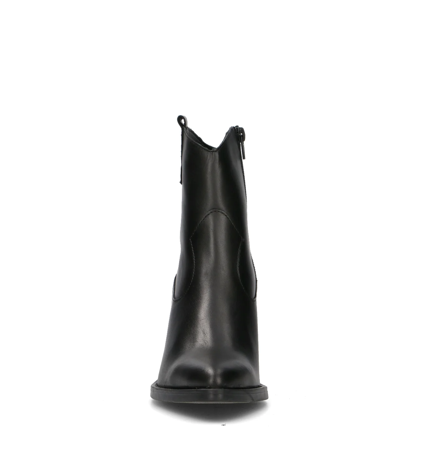 VARIOPINTO Tronchetto donna nero in pelle - Image 3